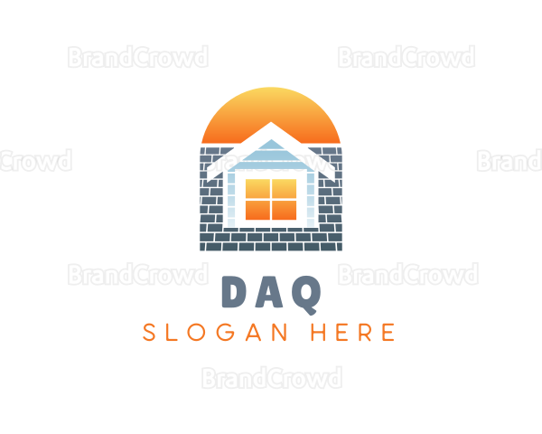 House Window Roof Logo