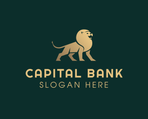 Bank - Luxury Lion Financing Bank logo design