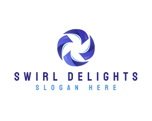 Swirl Ai Software logo design