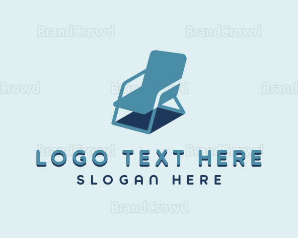 Lounge Chair Furniture Logo