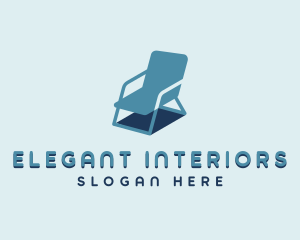 Lounge Chair Furniture  logo design