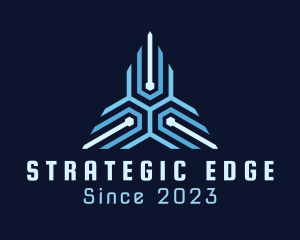 Triangle Circuit Technology logo design