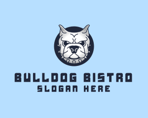 Bulldog Pup Breeder logo design