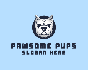 Bulldog Pup Breeder logo design