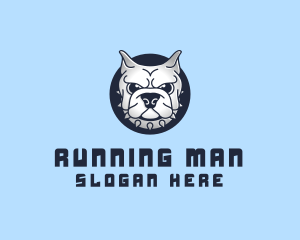 Angry - Bulldog Pup Breeder logo design