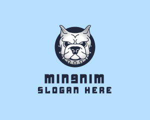 Bulldog Pup Breeder logo design