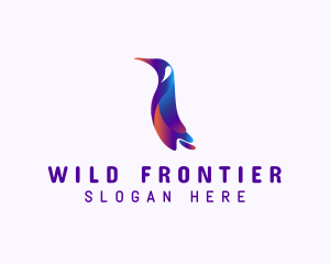 Wild Penguin Zoo logo design