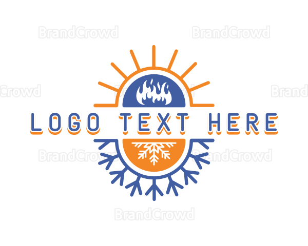 Hot Cold Thermal Logo