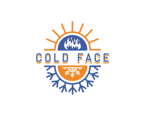 Hot Cold Thermal logo design