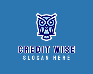 Wise Bird Owl logo design