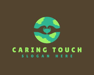 Care - World Earth Care logo design
