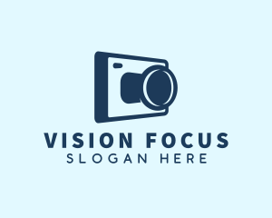 Lens - Photography Camera Lens logo design