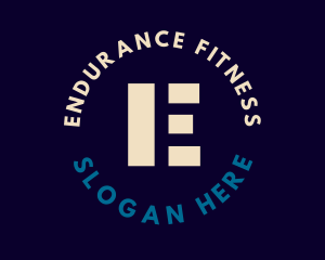 Endurance - Masculine Sports Varsity logo design