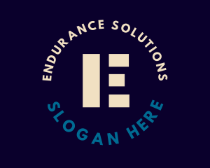 Endurance - Masculine Sports Varsity logo design