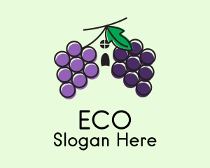 Grape Farm House  Logo