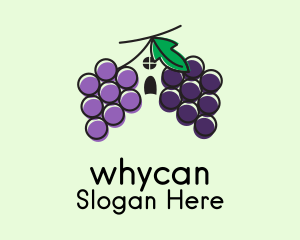 Grape Farm House  Logo