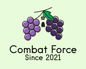 Wine Business - Grape Farm House logo design