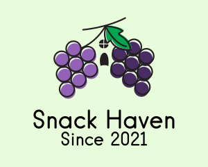 Grape Farm House  logo design