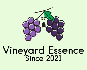 Grape Farm House  logo design