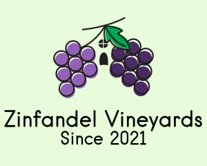 Grape Farm House  logo design