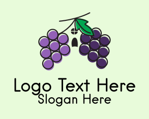 Grape Farm House  Logo