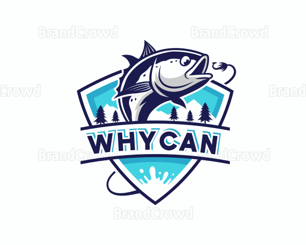 Restaurant Fishing Tuna Logo