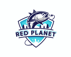 Restaurant Fishing Tuna Logo