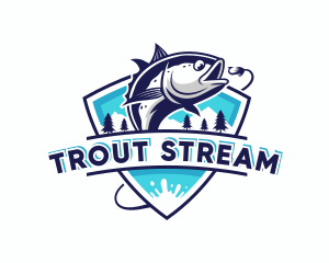 Trout - Restaurant Fishing Tuna logo design