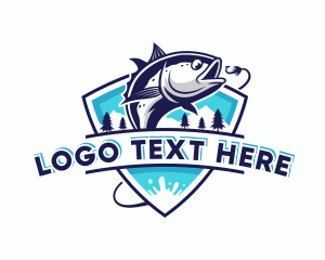 Restaurant Fishing Tuna Logo