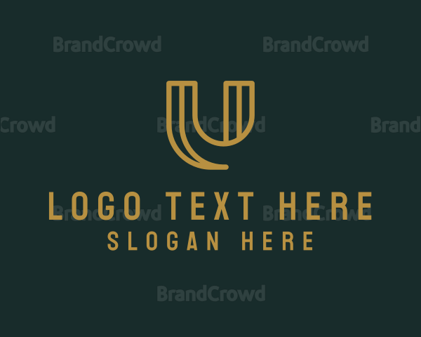 Business Firm Letter U Logo