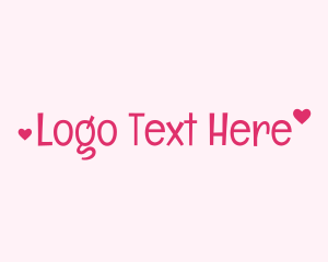 Lovely - Cute Heart Love logo design