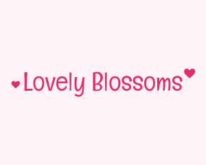 Lovely - Cute Heart Love logo design