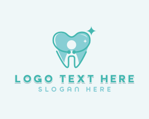 Tooth Care - Sparkle Tooth Dentist logo design