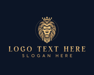 Jewelry - Royalty King Lion logo design