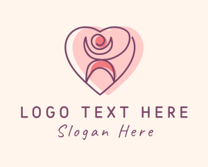 Heart - Human Heart Charity logo design