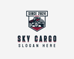 Truck Transportation Vehicle logo design