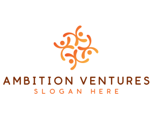 Ambition - People Social Charity logo design