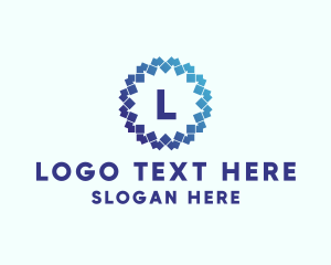 Customer Service - Geometric Star Company logo design