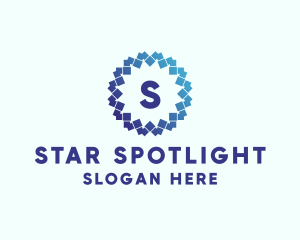 Geometric Star Company logo design