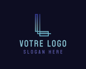 Modern Creative Lines Letter L Logo