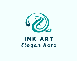 Calligraphy - Creative Ampersand Calligraphy logo design