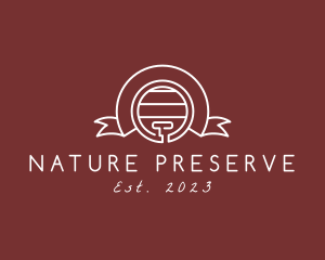 Preserve - Wine Barrel Banner logo design