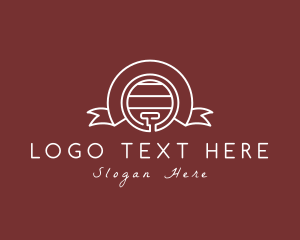 Wine Barrel Banner Logo