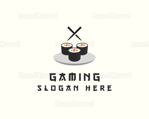 Japanese Sushi Restaurant Logo