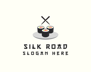 Japanese Sushi Restaurant logo design