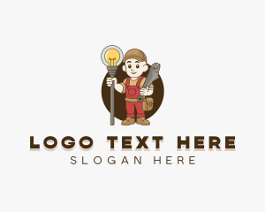 Electrician - Electrician Repair Handyman logo design