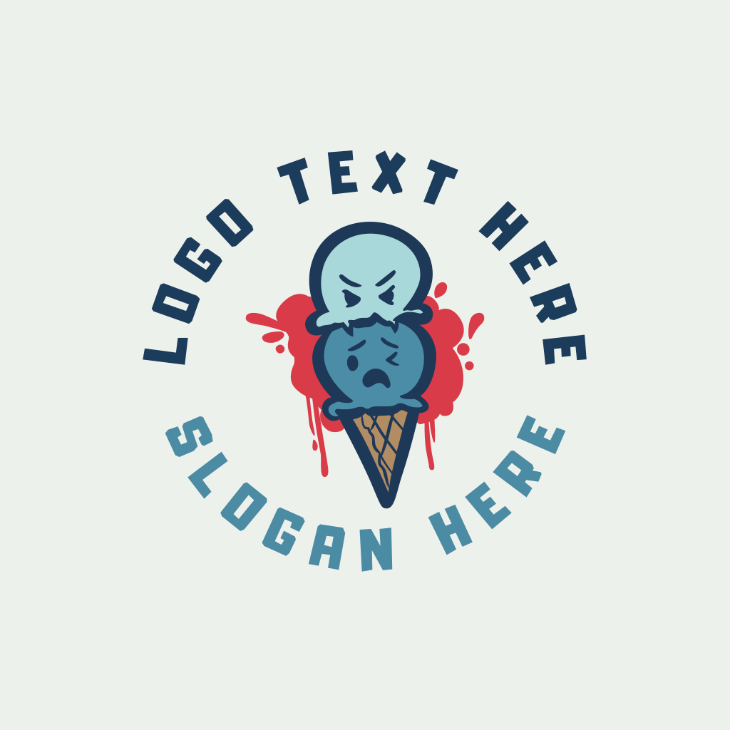 Angry Ice Cream Logo 