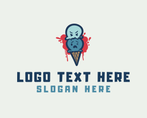 Ice Cream - Ice Cream Scoop logo design