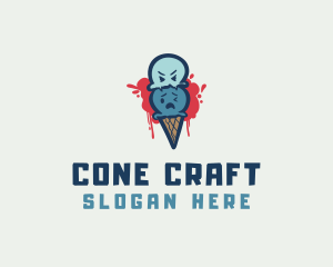 Ice Cream Scoop logo design