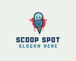 Scoop - Ice Cream Scoop logo design